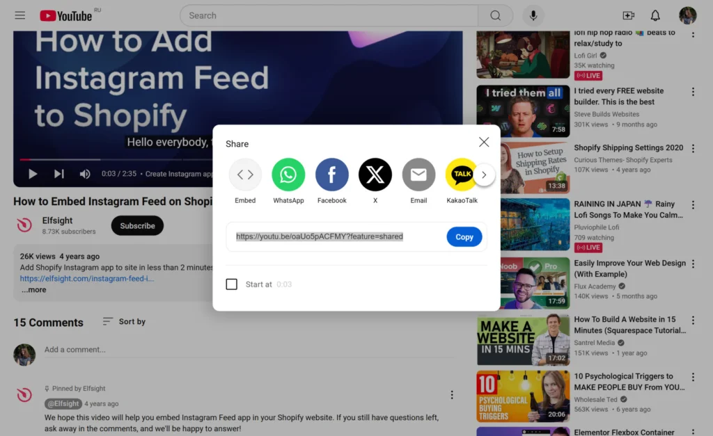 YouTube-videók megosztása a Twitteren a forgalom növelése érdekében.