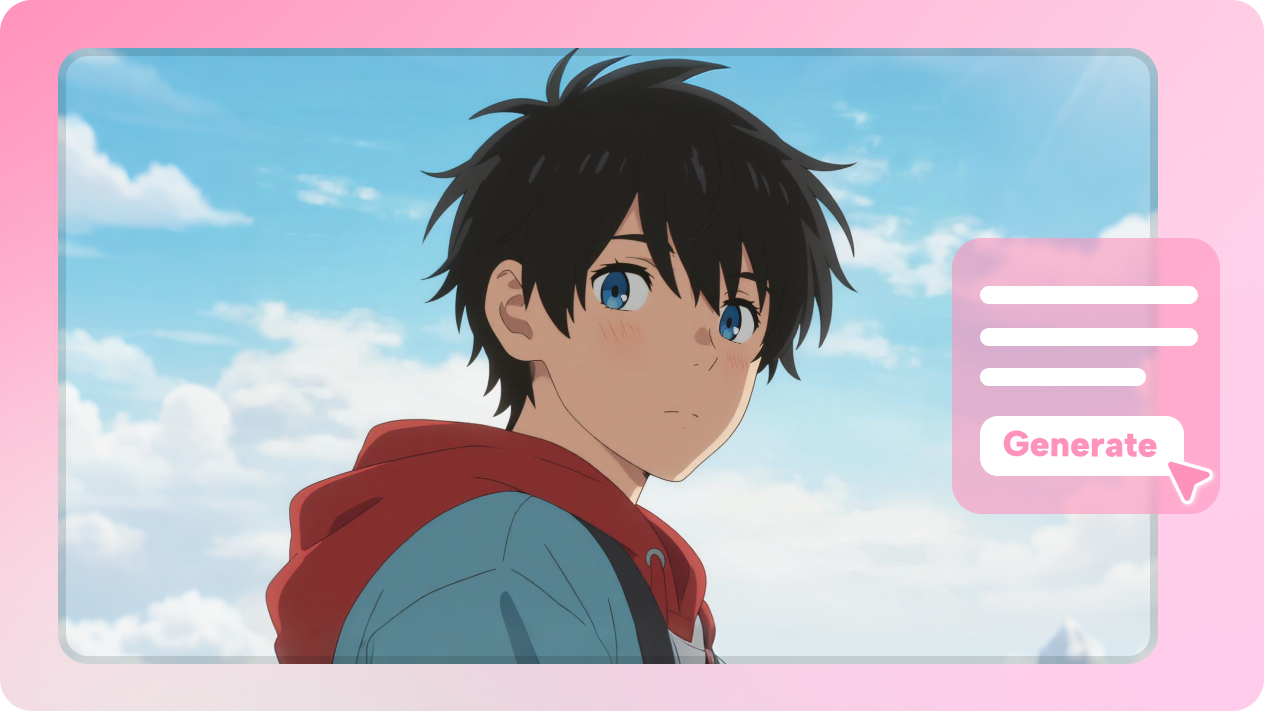Create with text-to-image anime AI creator