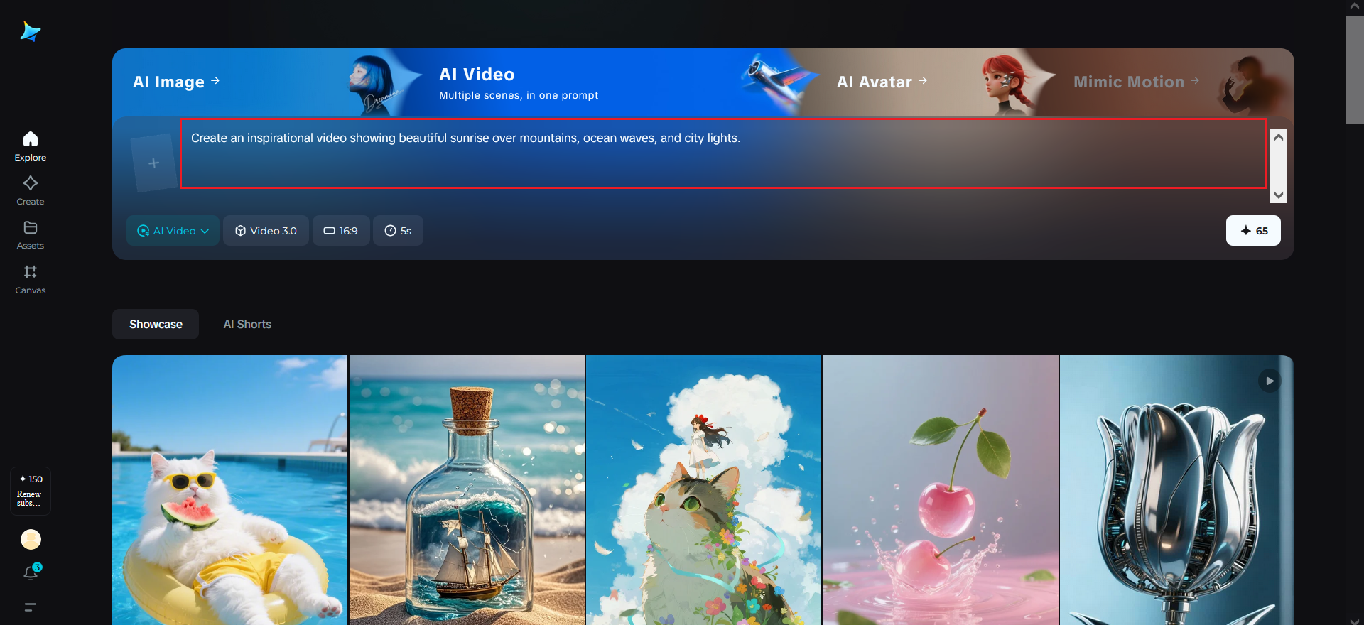 Creador de videos sin rostro