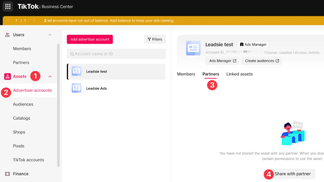 Connect your TikTok account to Ads Manager
