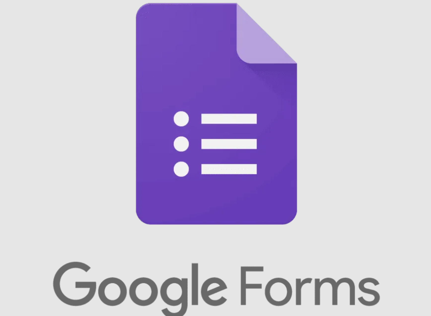 Creating a Google form on a desktop