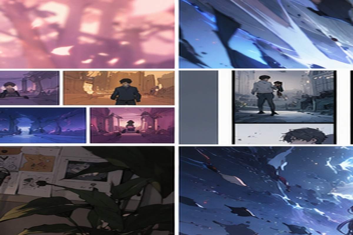 Webtoon Series draft eksena na kaugnay sa paksa na visual.