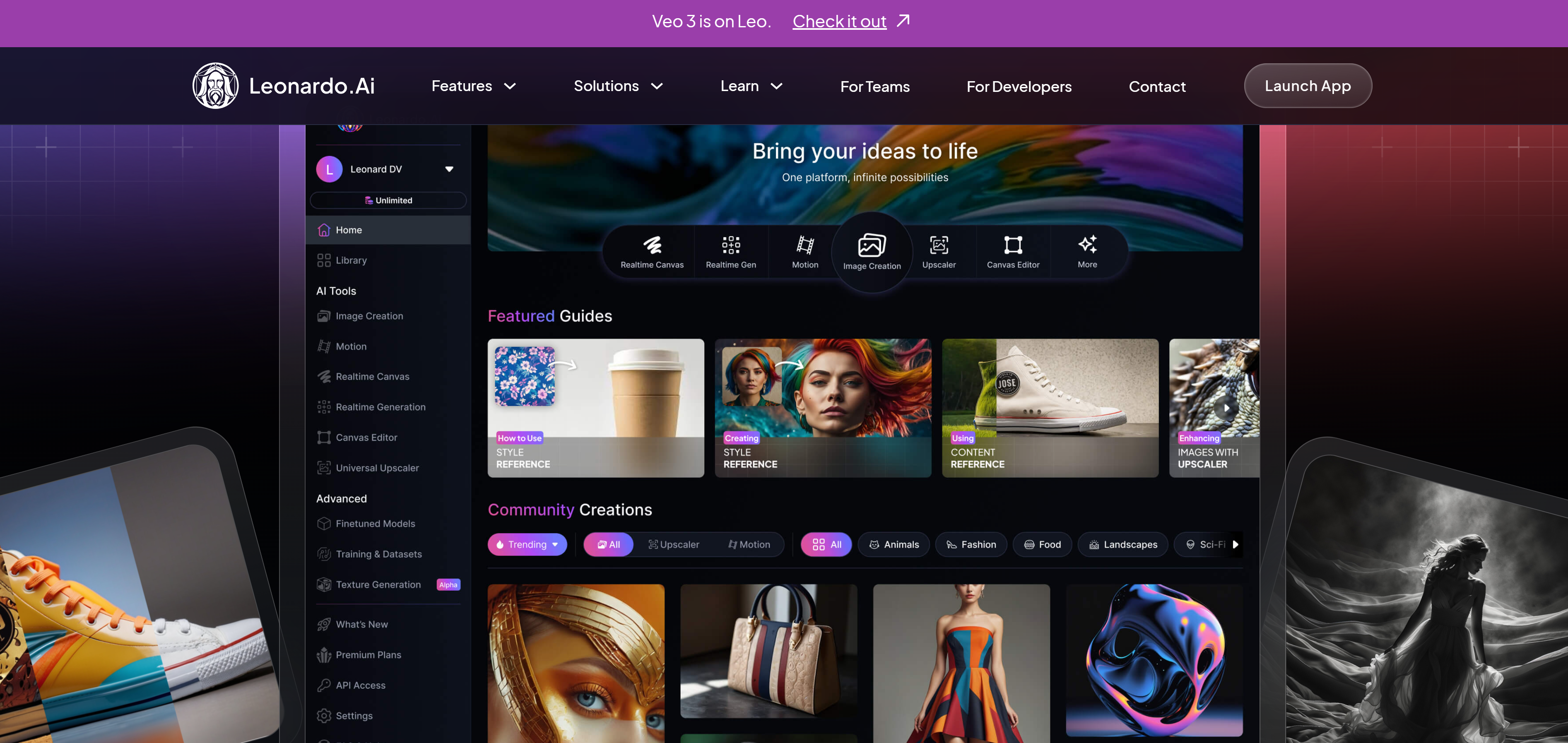 Leonardo IA Por acaso alternativa