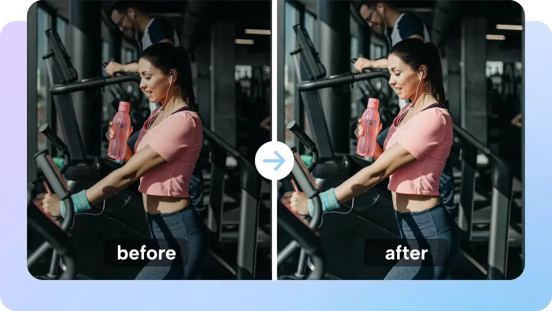 Interface simples para melhorar imagens sem complicação