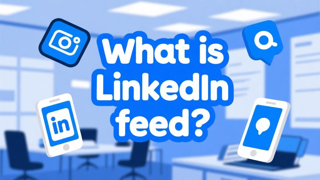 The definition of LinkedIn feed
