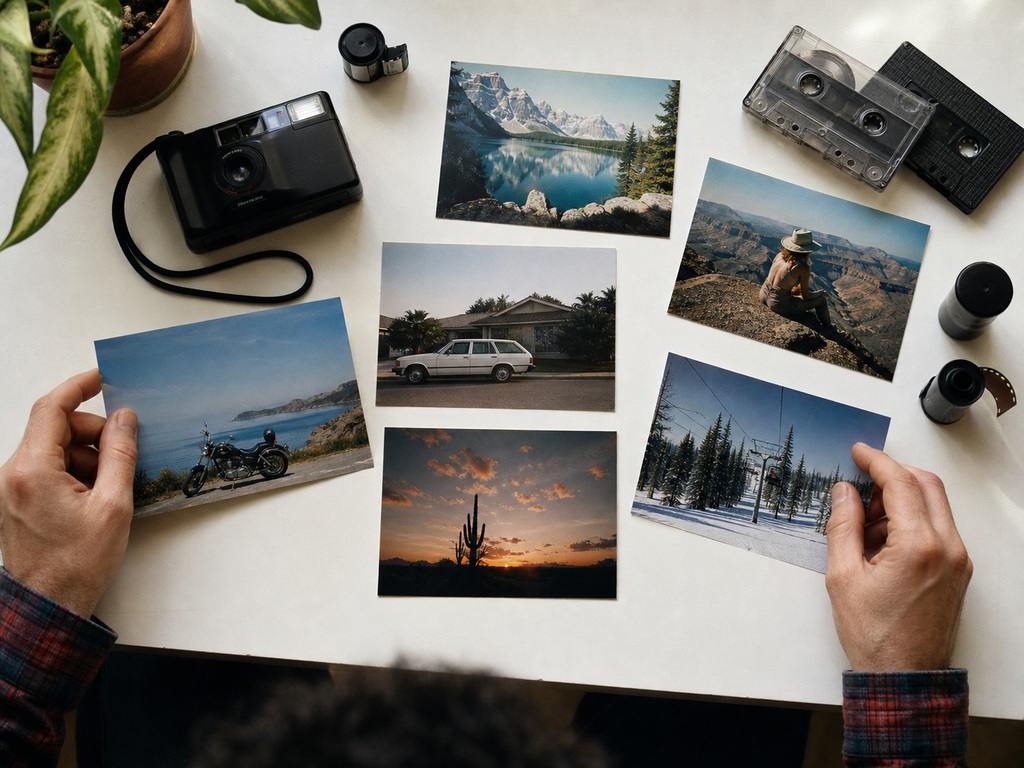 AI 90s Photo Prompts kreatives Ergebnis