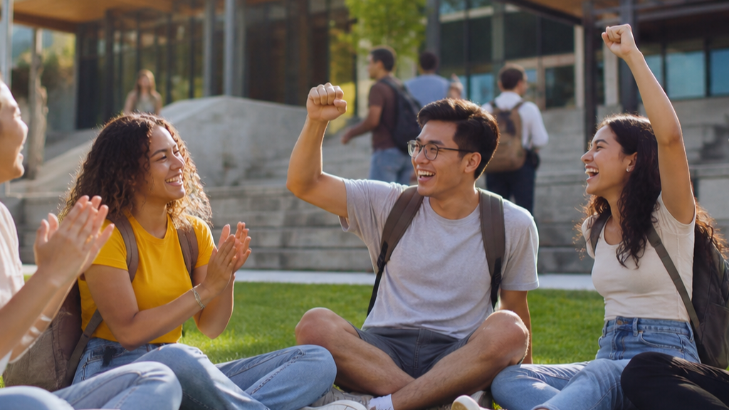 University Life Video prompt 3 original 16:9 visual