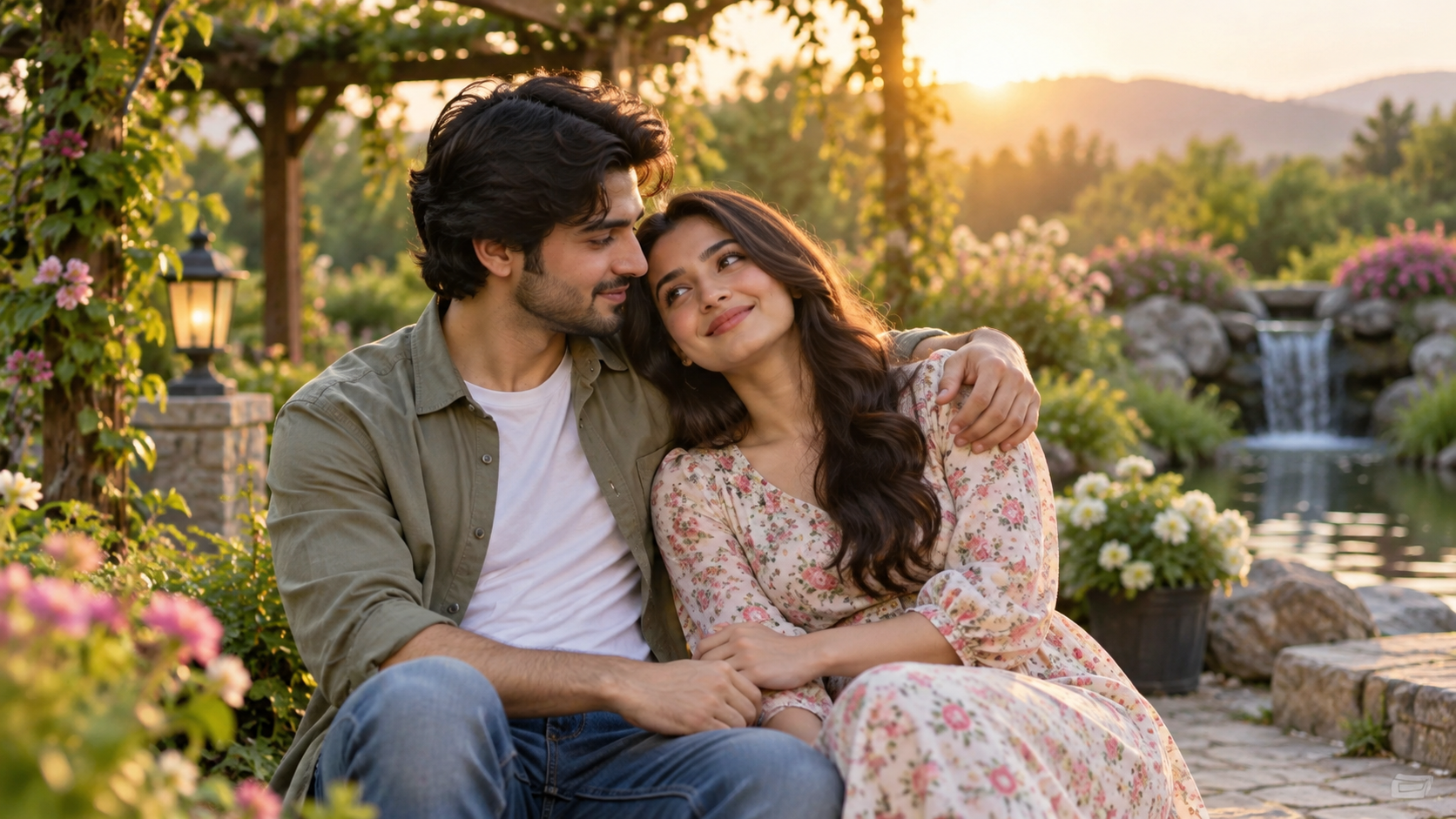 chlare chalre waal couple photo editing prompt cover