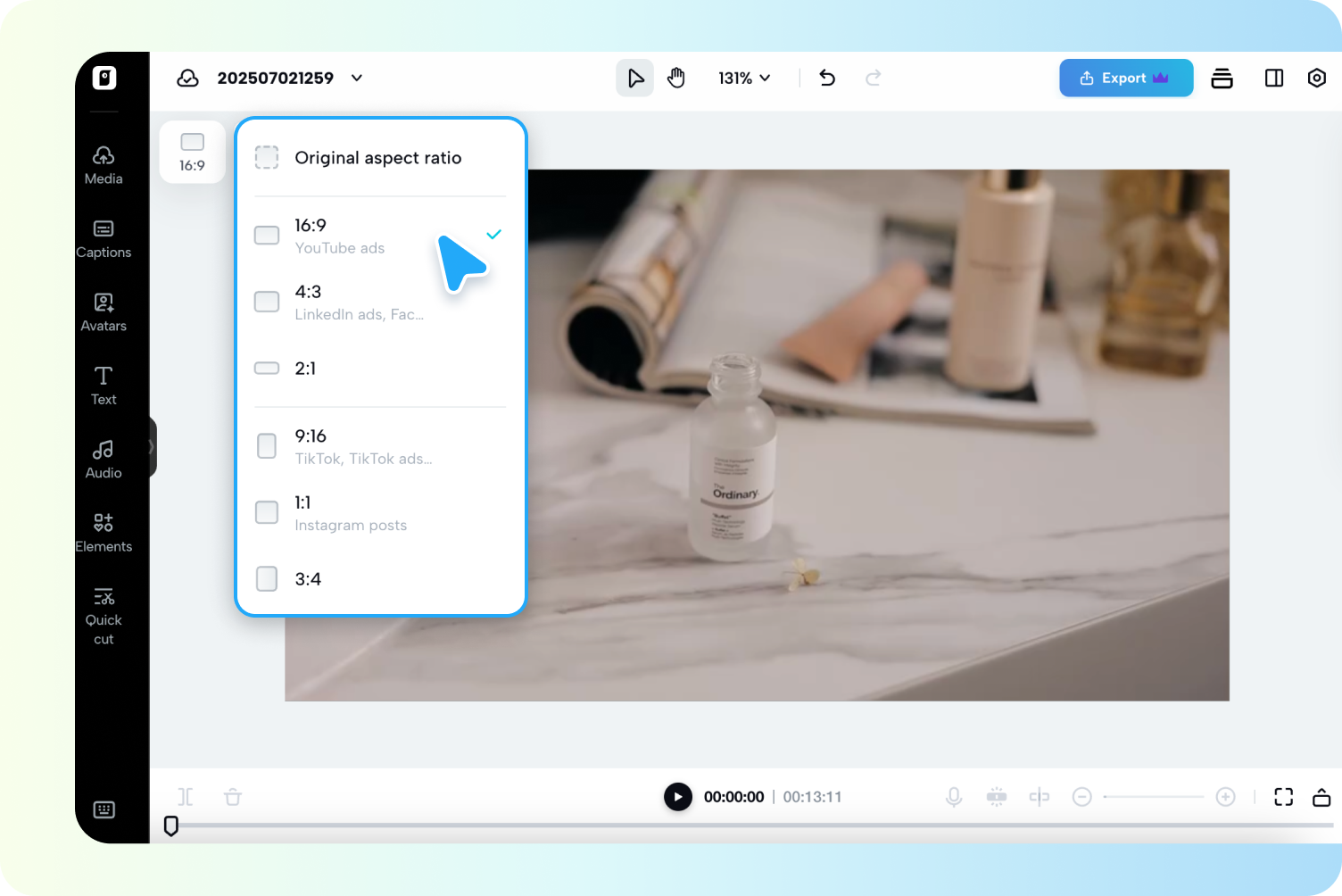 Pippit advance editing tools 