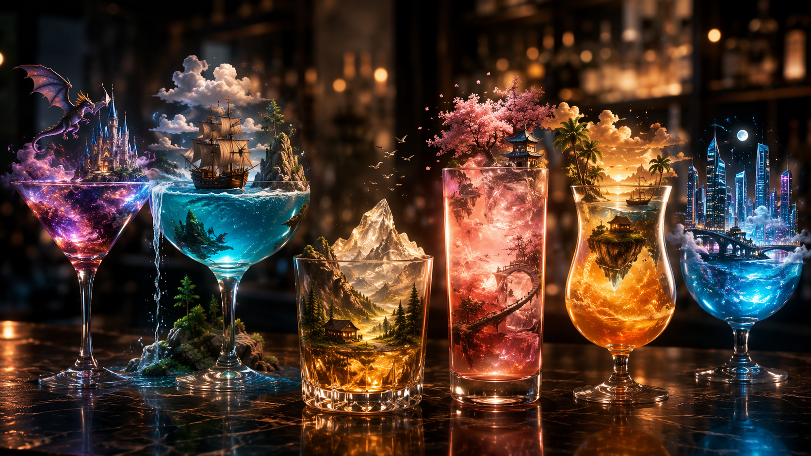 Dreamina AI drink story generator 16:9 hero image