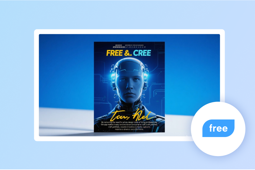 Progetta locandine di film con AI completamente gratis.