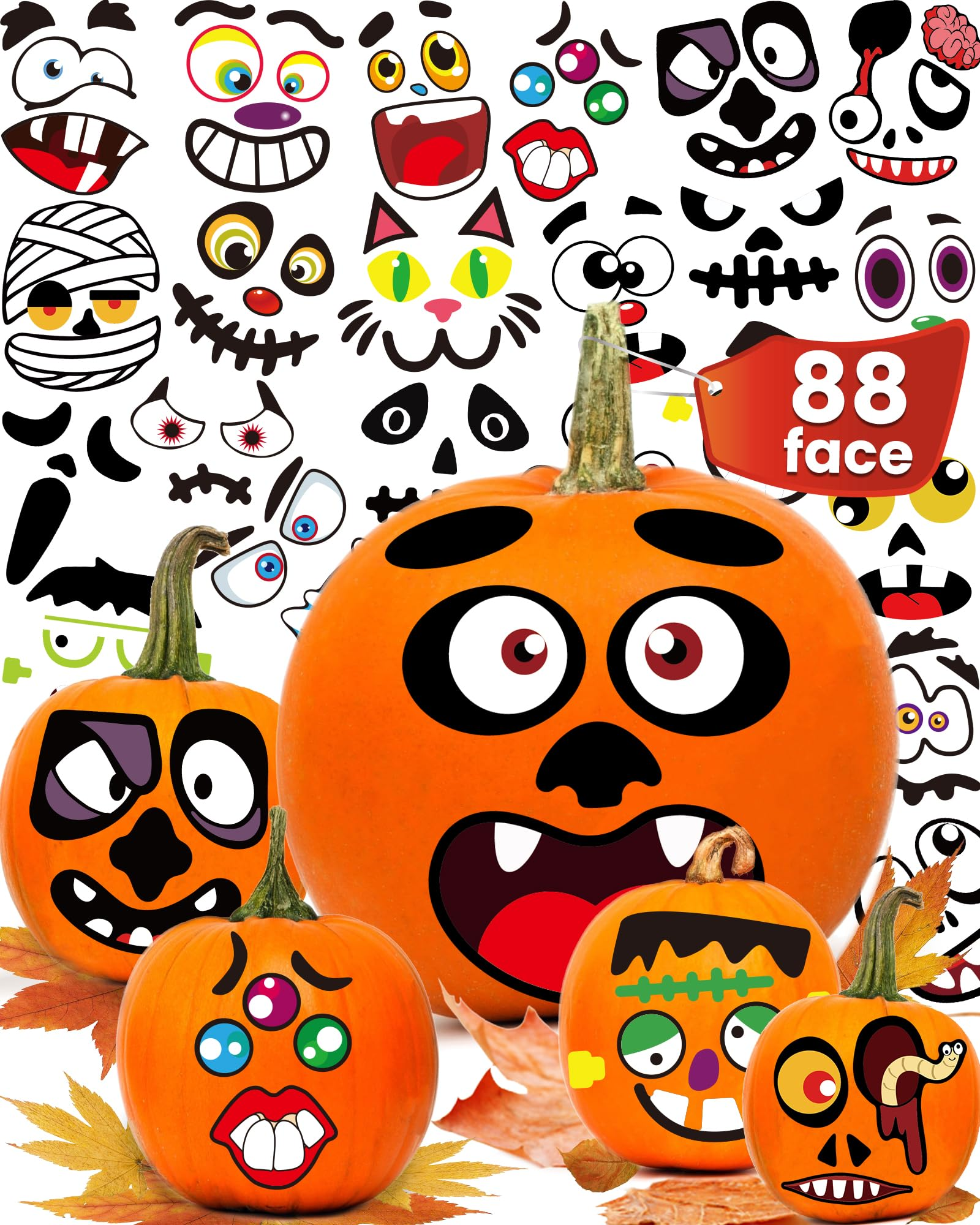 Funny Halloween stickers