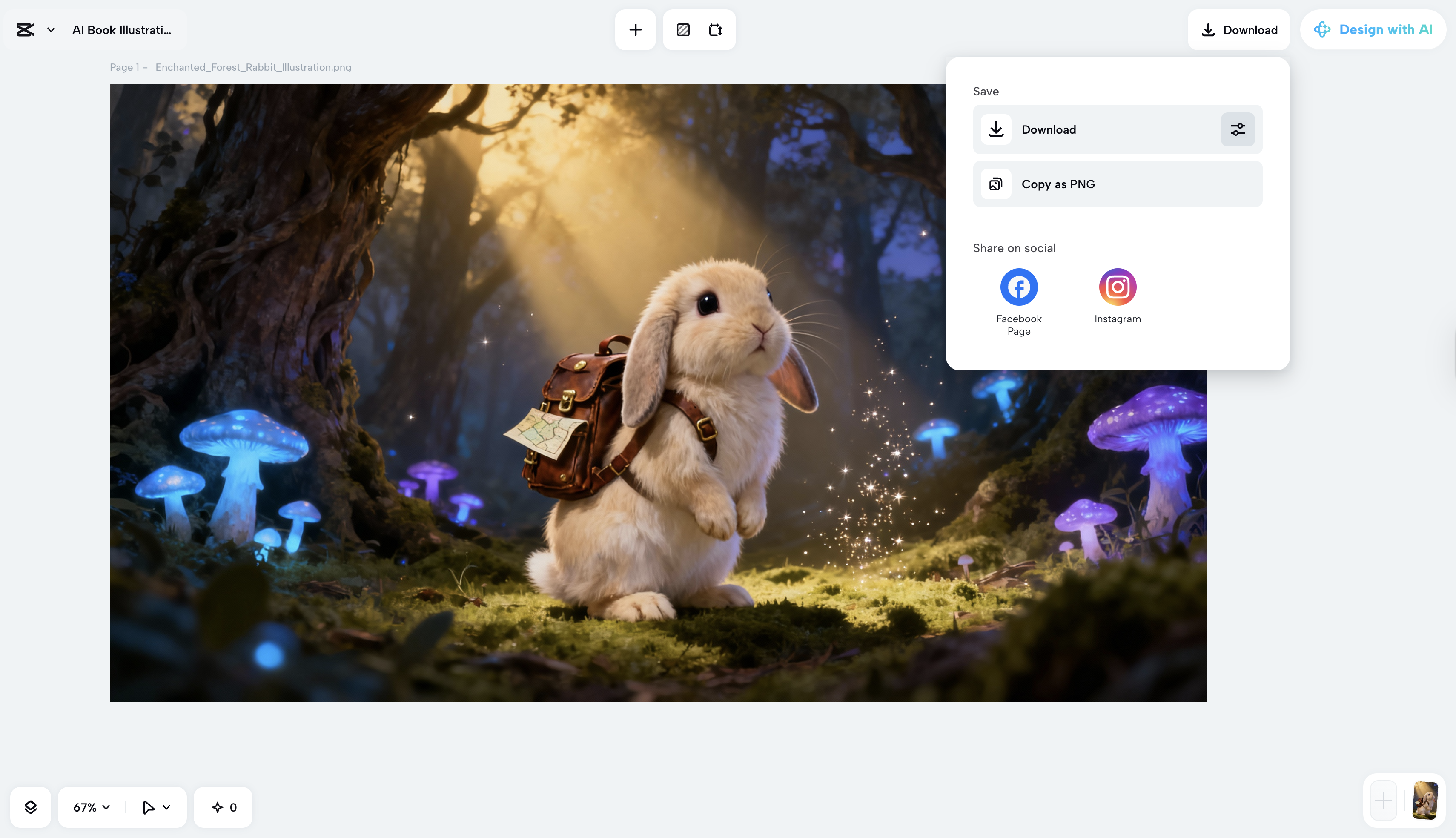 CapCut Web interface