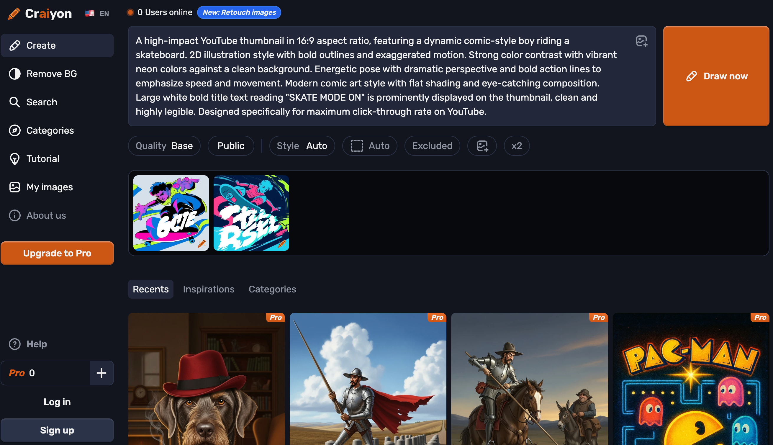 Craiyon: AI Image Generation
