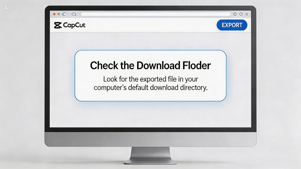 Video auf CapCut exportiert