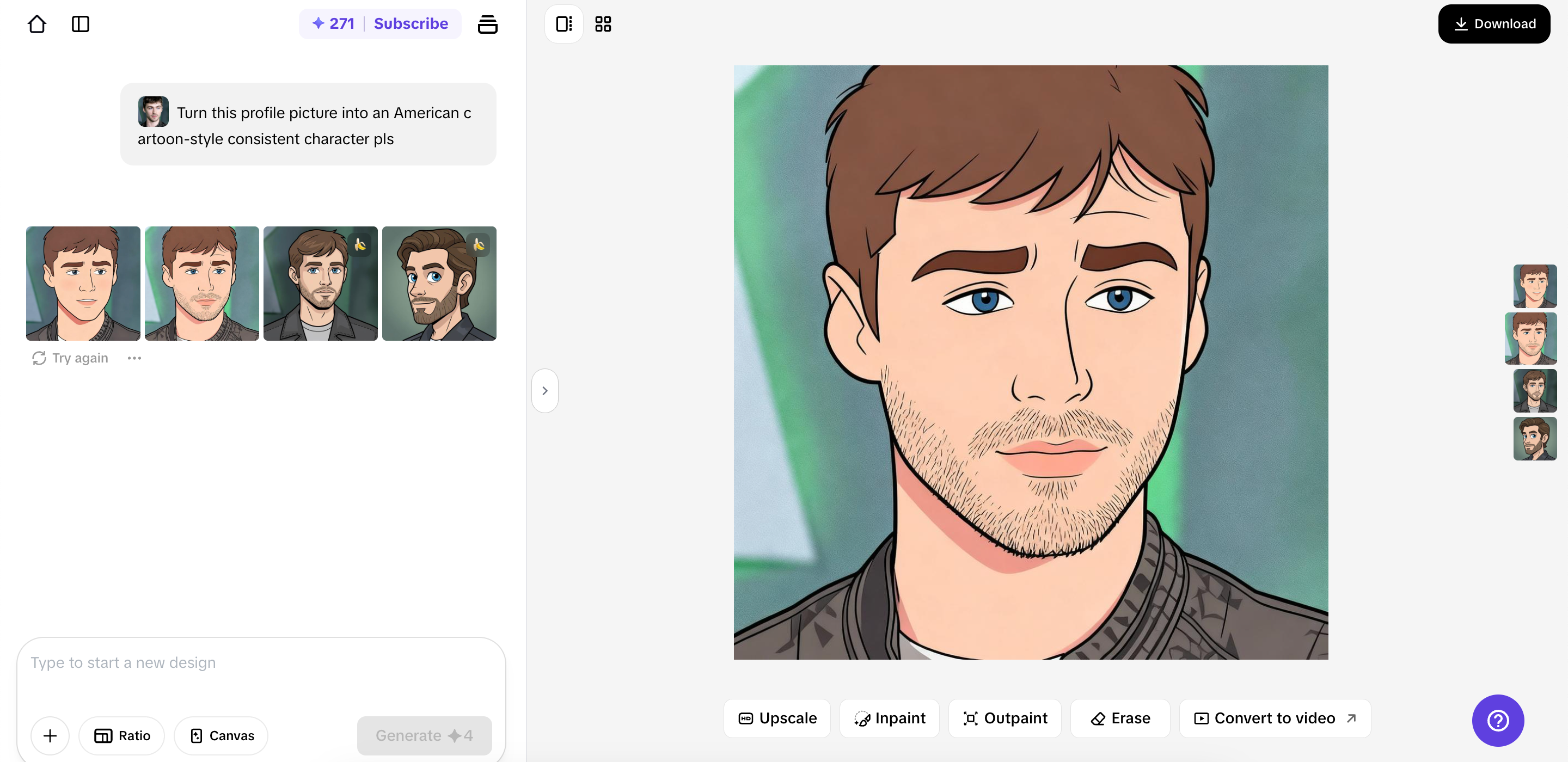 Generate from images