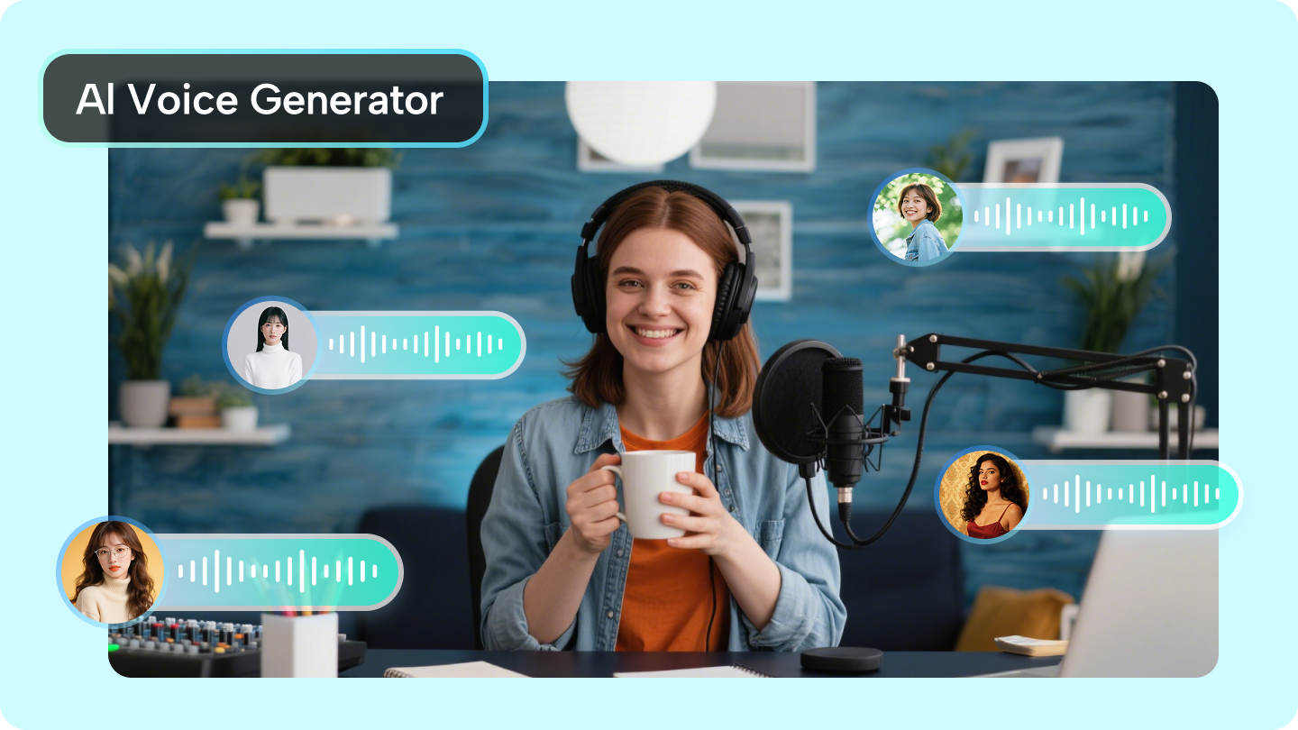 人工智慧女孩聲音生成器