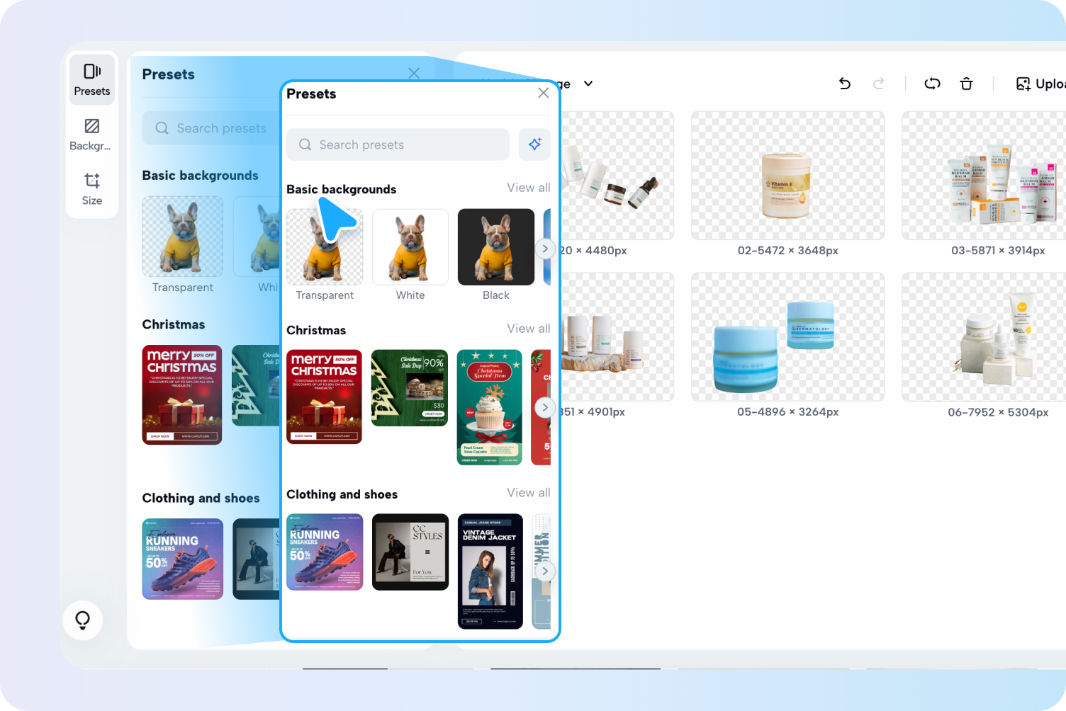 Удаление фона изображений