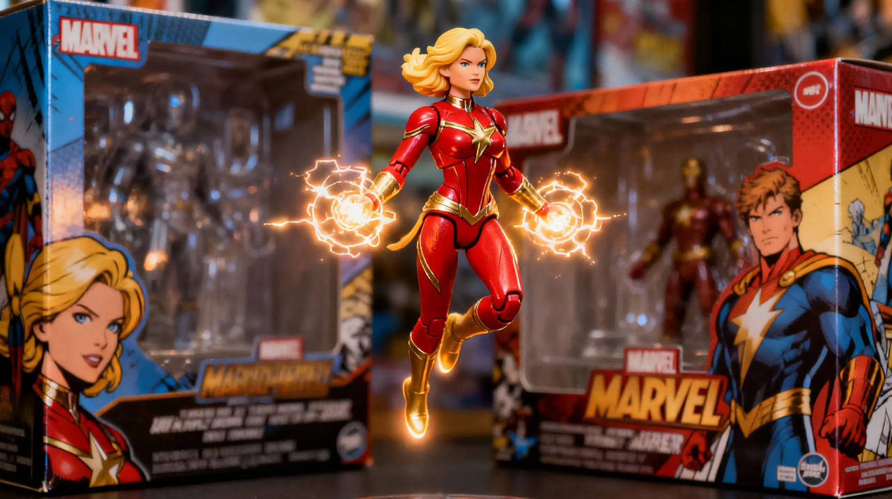 ตัวละครการ์ตูนกลายเป็นของเล่น