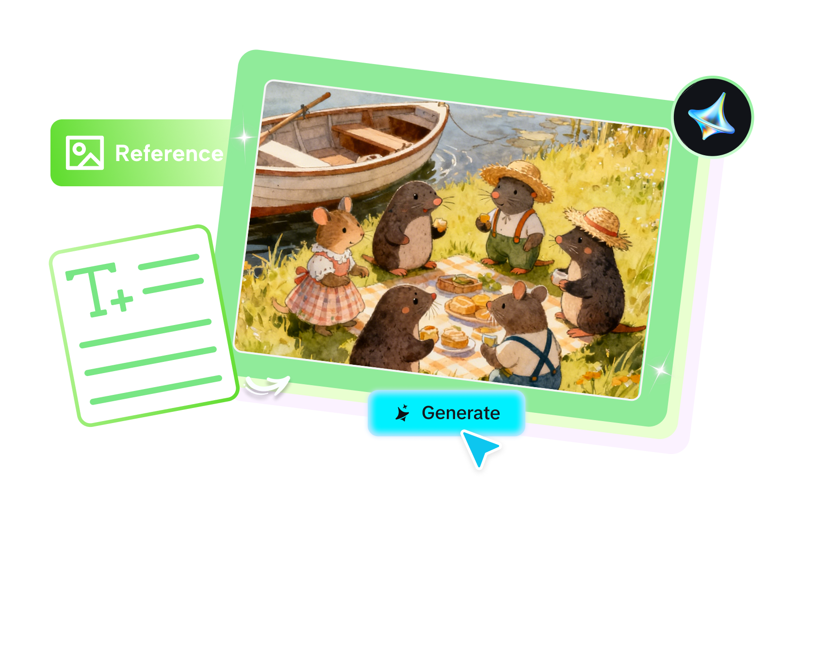 Generador de historia de fondo de IA gratis