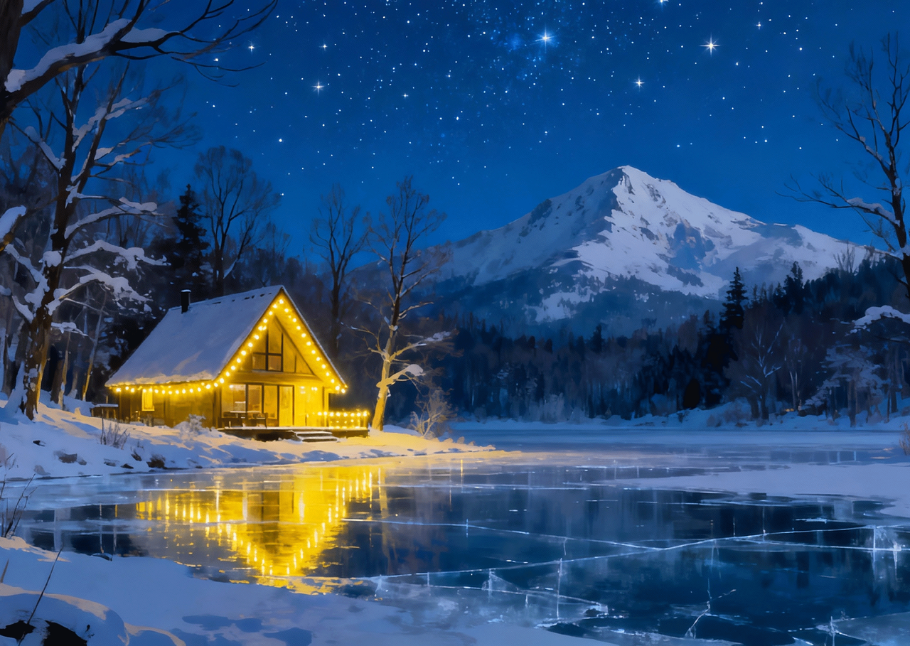 A dreamy high-dimensional scene 