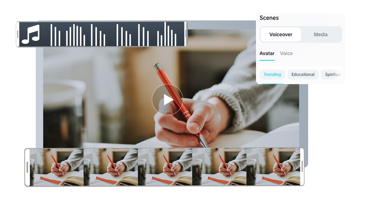 Professional marketing AI videos