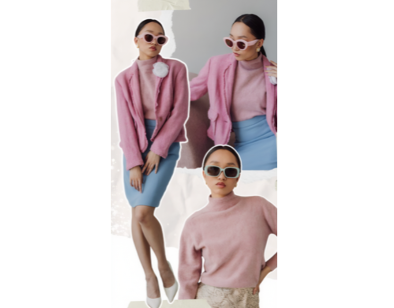 Elegant, visual-focused template