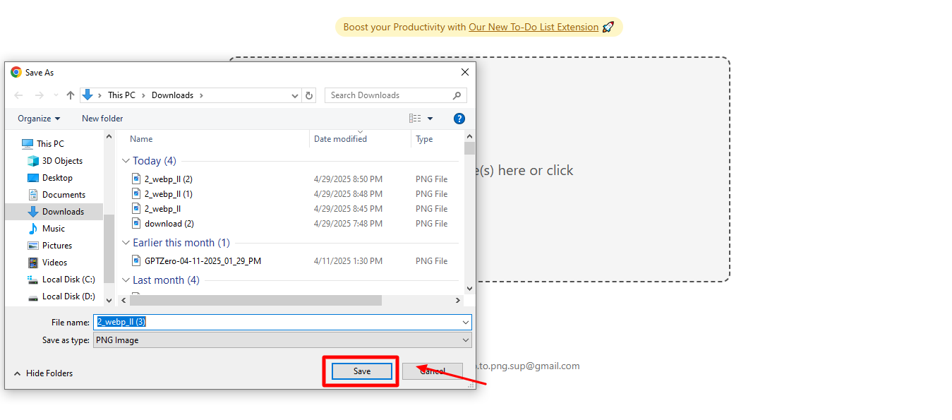 Downloading image