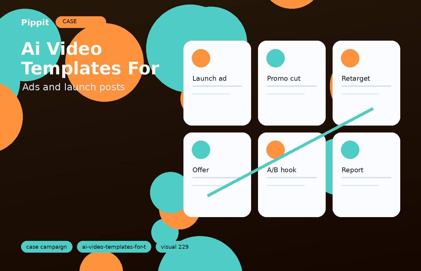 ai video templates for tiktok campaign launch example