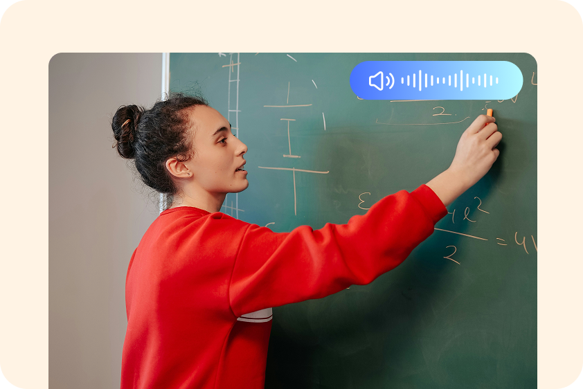 Applying AI voice character generator in CapCut for explainer videos.