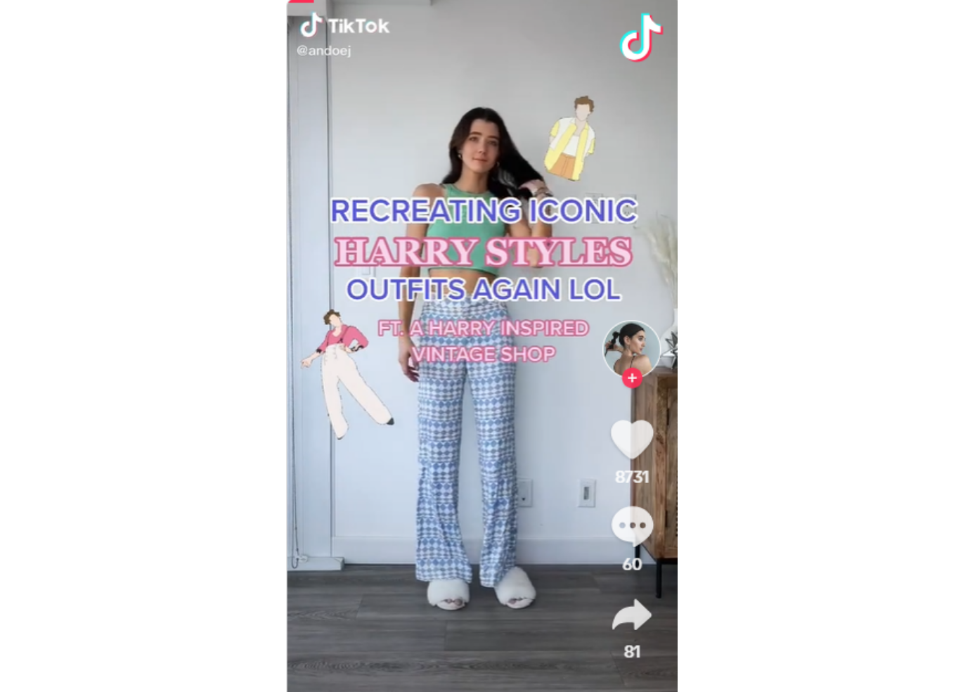 Affordable recreation of celebrity look