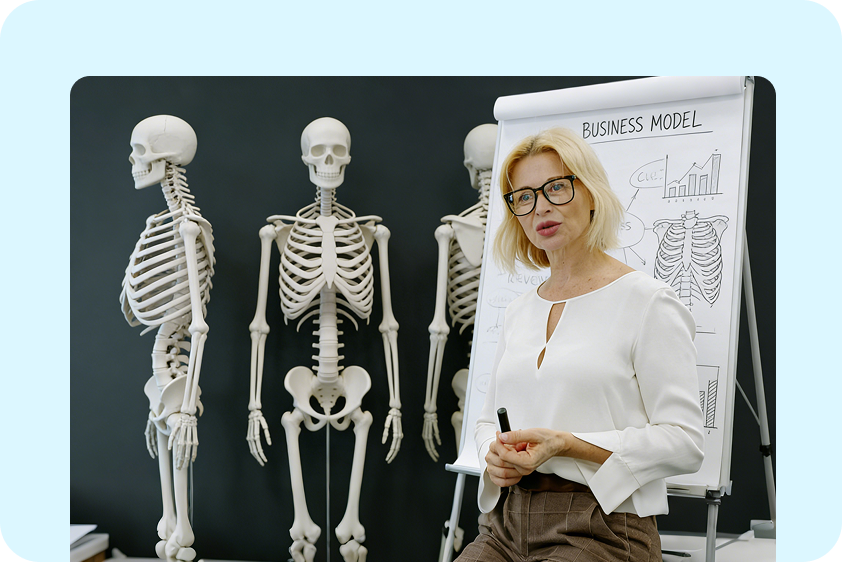 Educational visuals made by overlaying images in CapCut