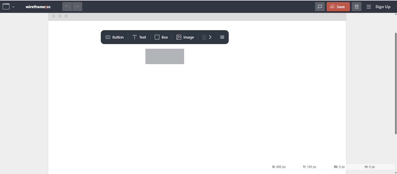 Make wireframes at Wireframe