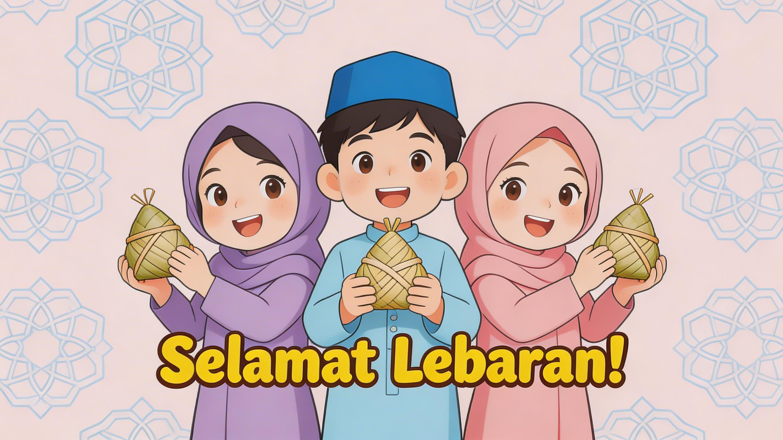 Comemore o Lebaran na Indonésia