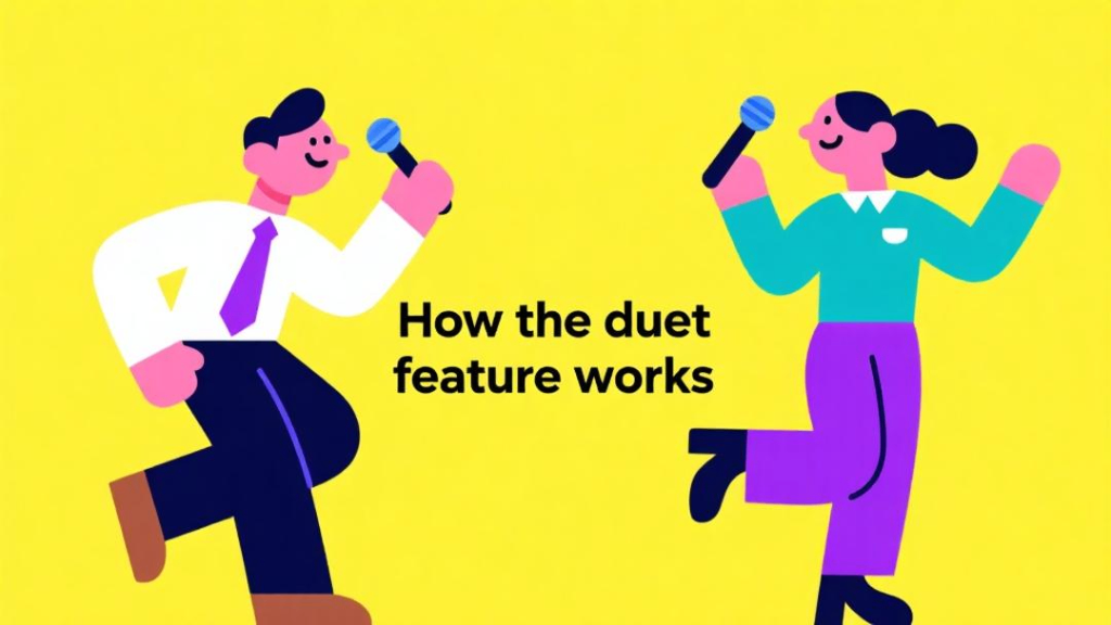 How TikTok Duet works