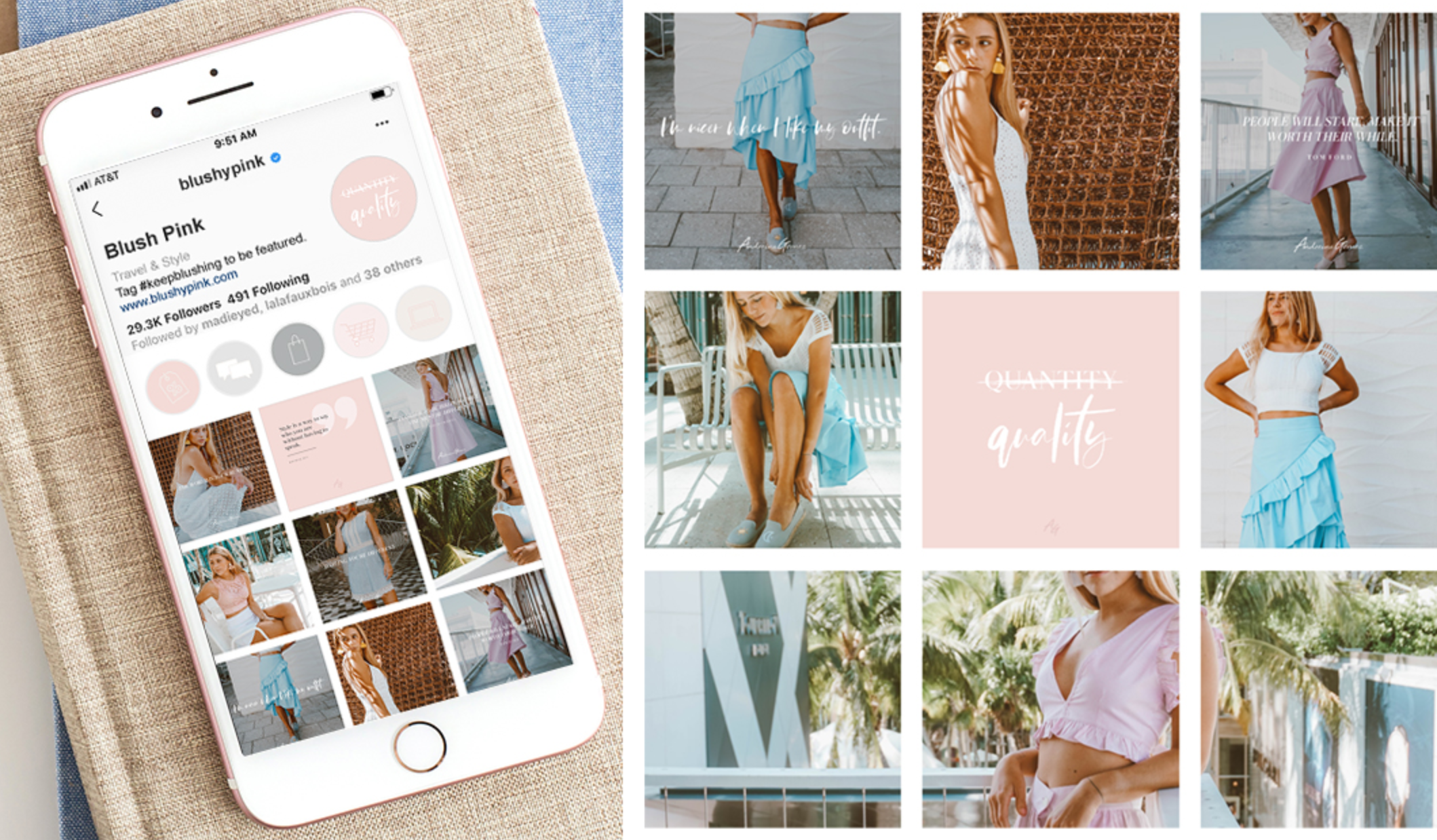 Best new Instagram profile layout idea