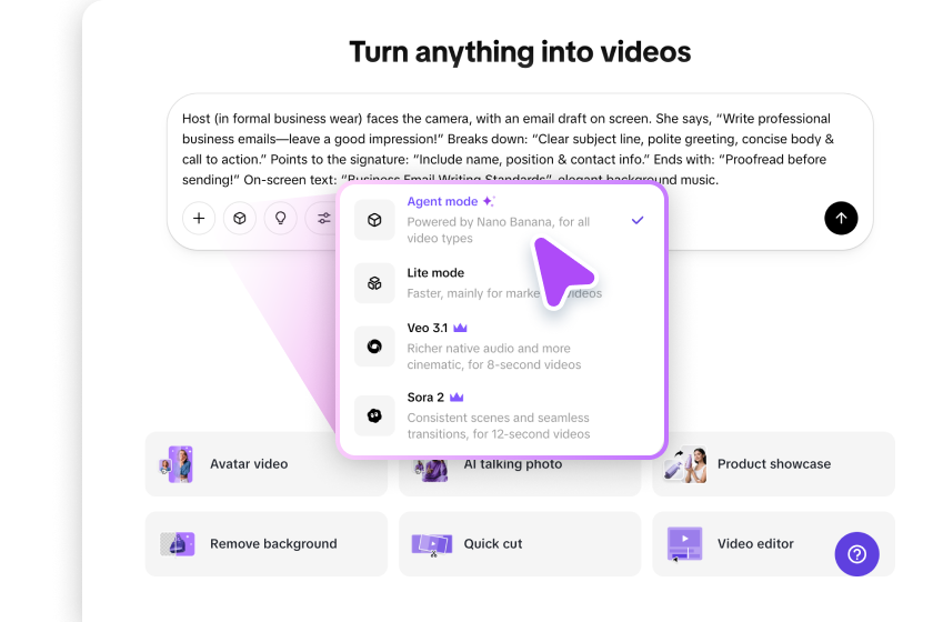 Customize your training video