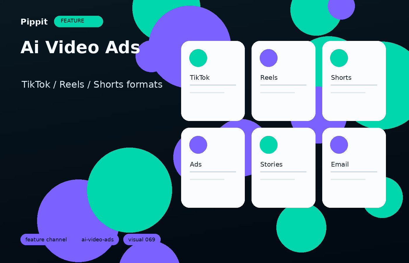 Ai Video Ads match the format to the social channel visual