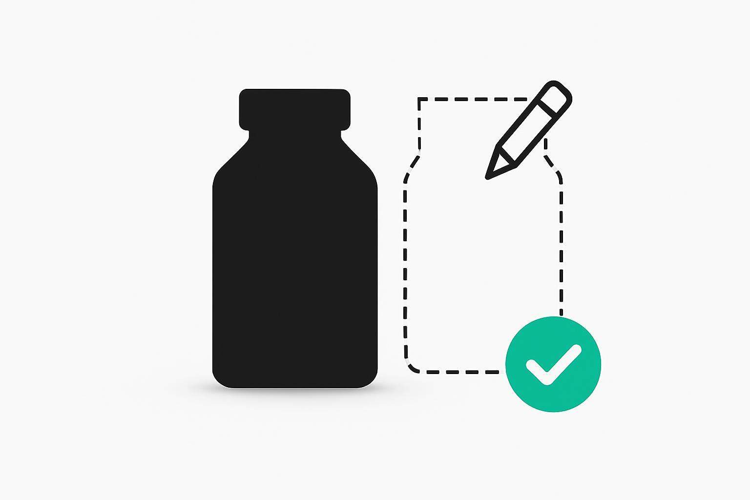 Clean product cutout on white background for Google Shopping feed compliance
