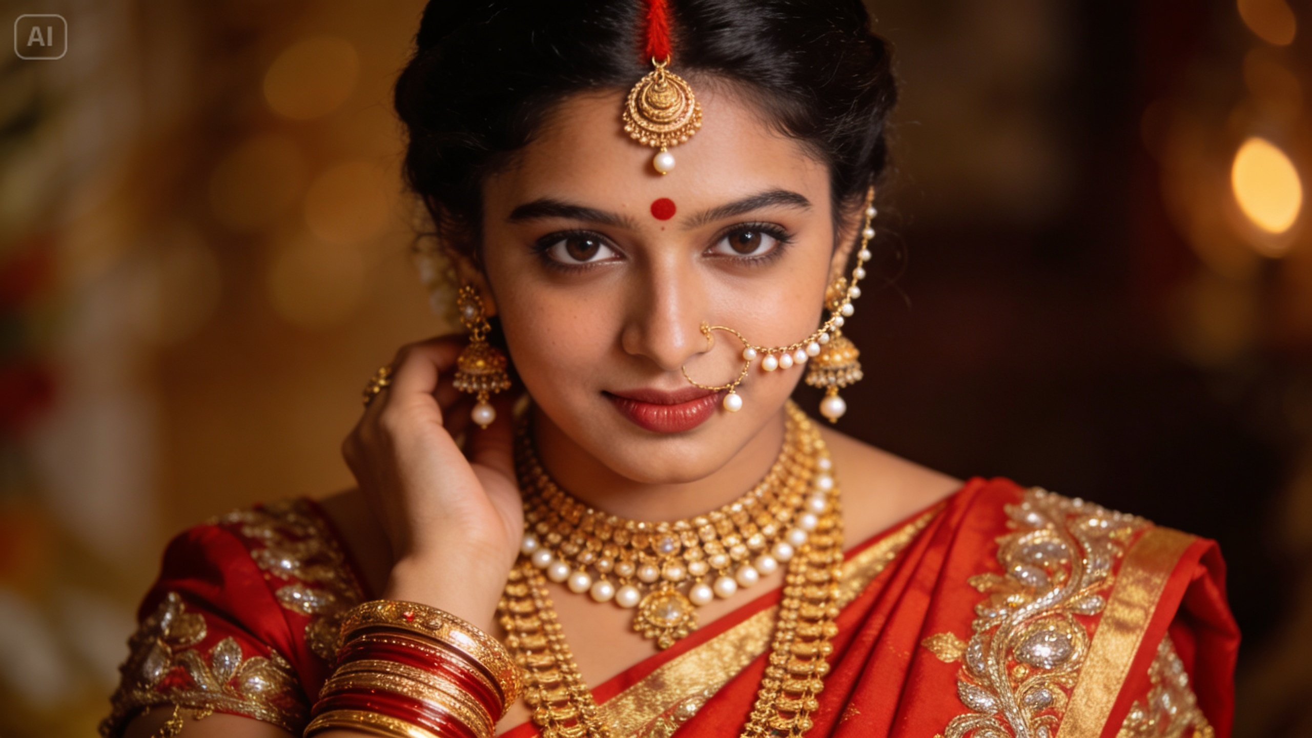 odia bride ai photo feature
