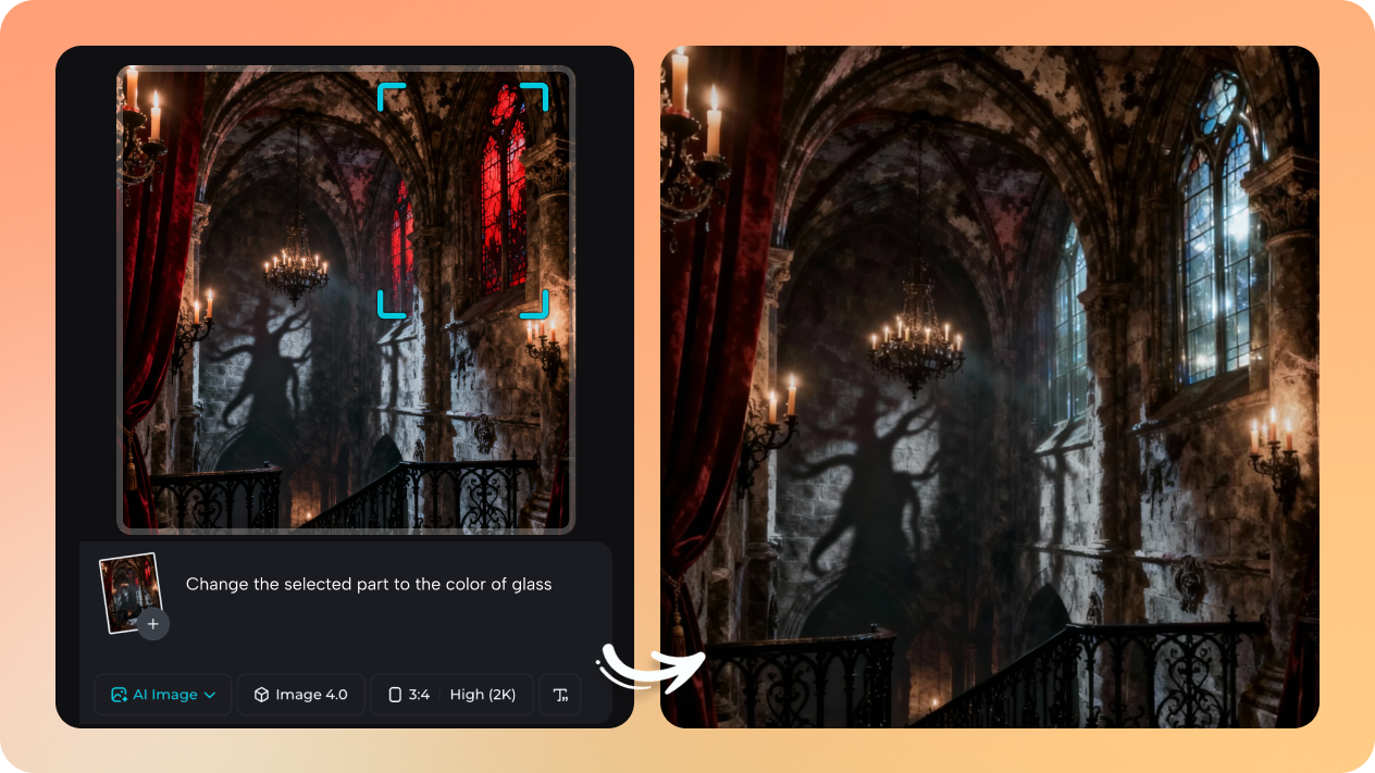  perfect gothic aesthetics with smart AI editing
