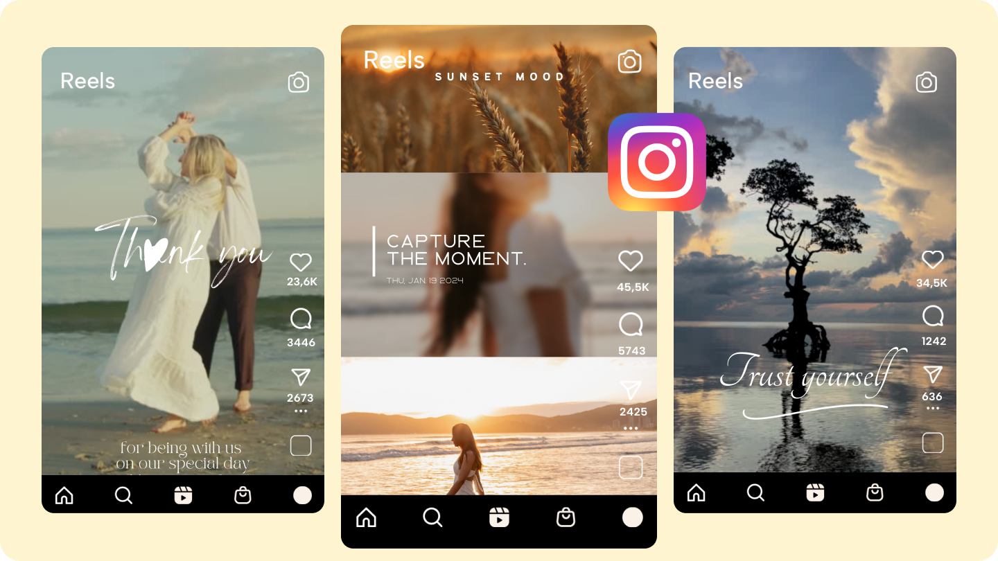 turn your stories into a reel