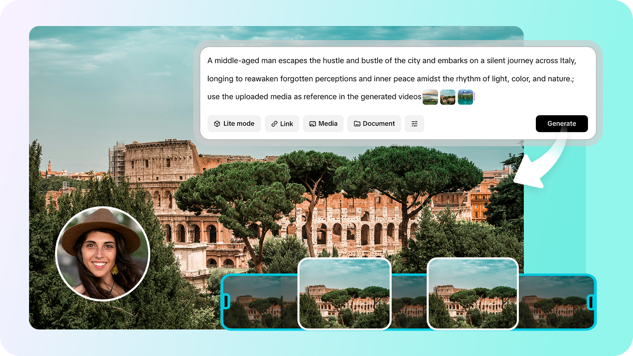 Turn scripts or prompts to storyboard