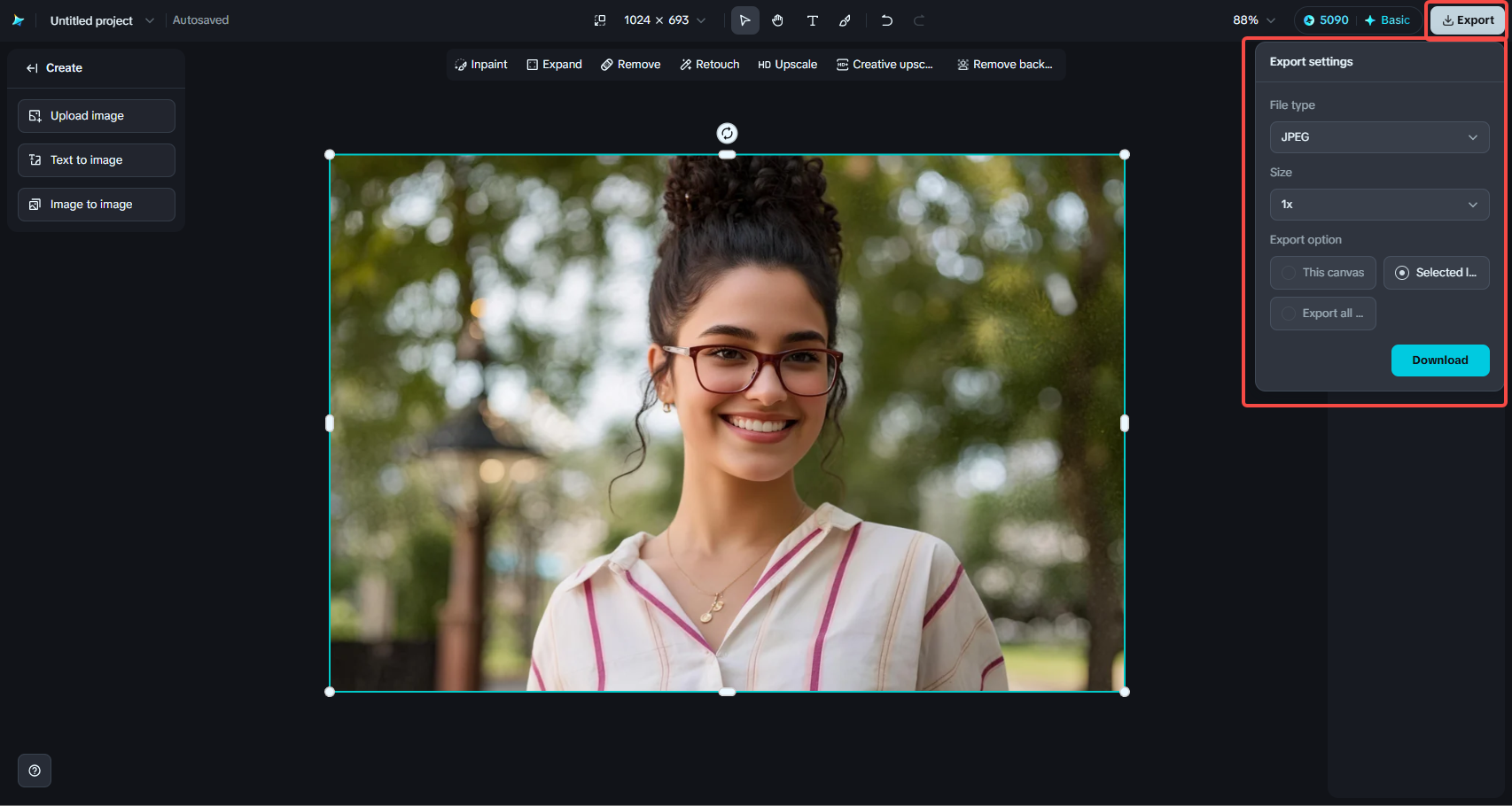 Download image for free