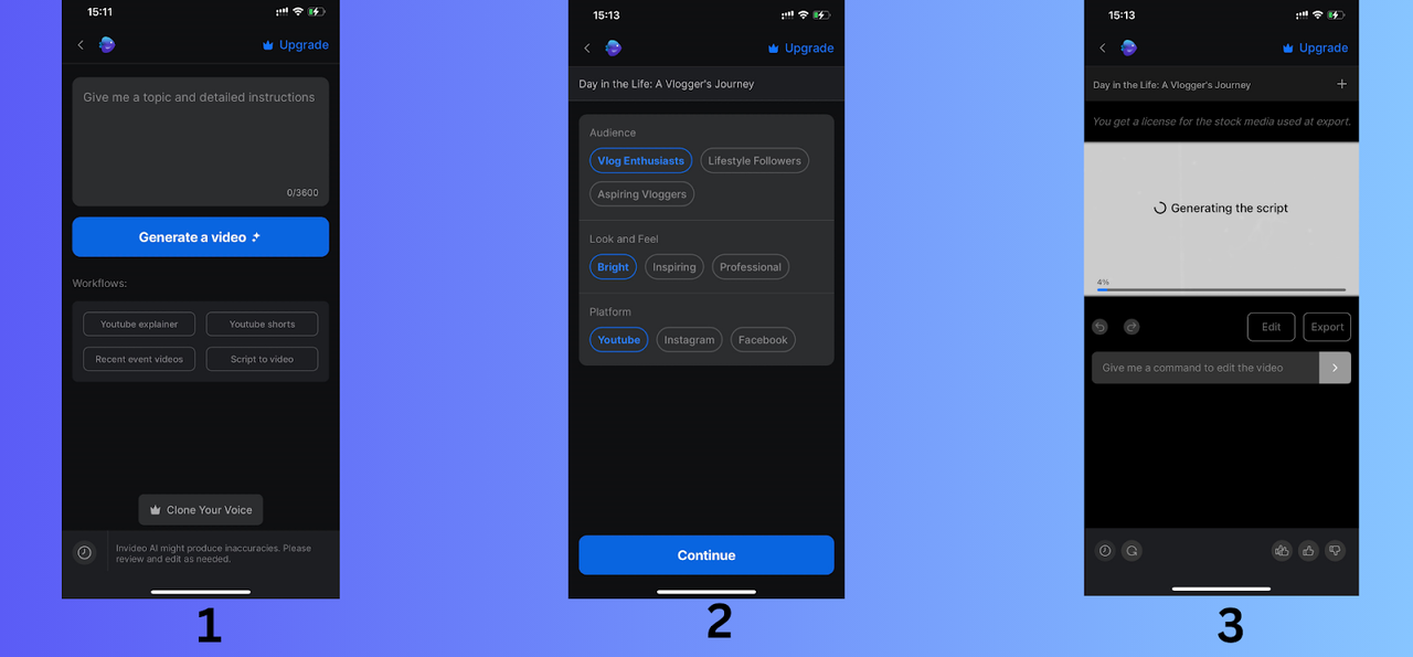 How to use InVideo AI