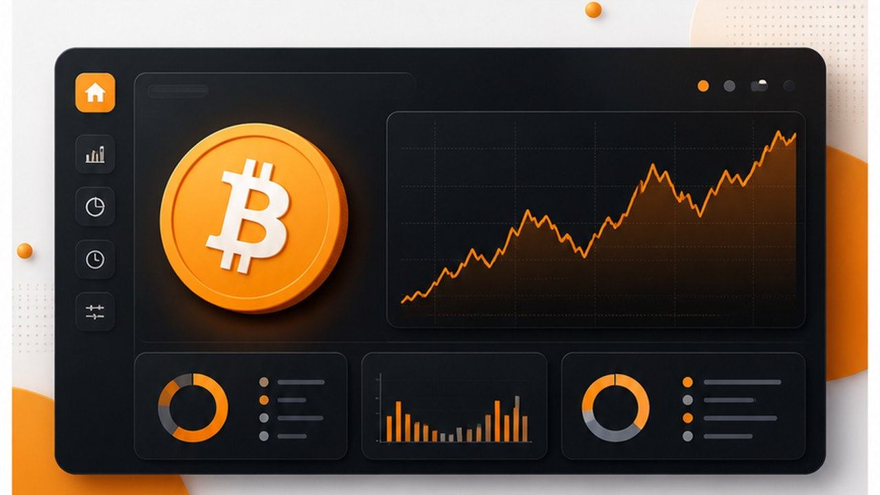 Bitcoin price infographic generator prompt result 1