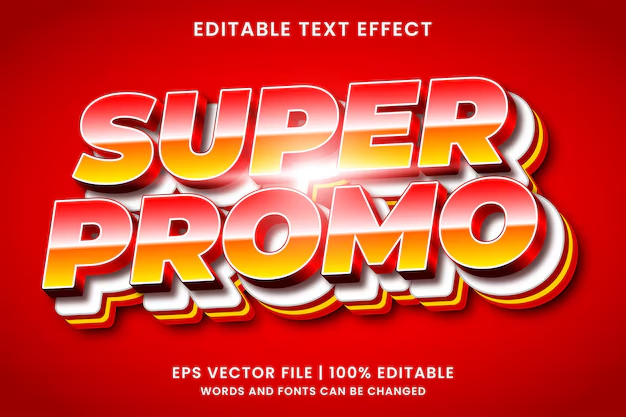 Gradient text in Promotional videos