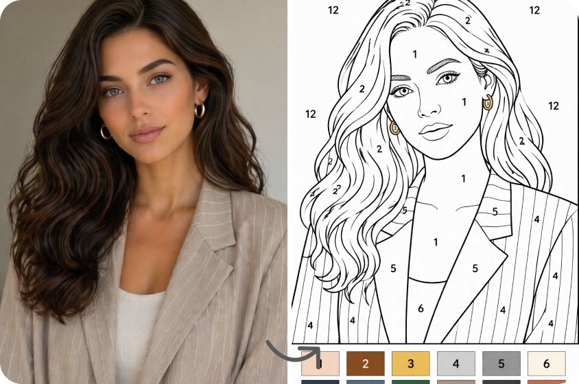 Turn photos into coloring pages