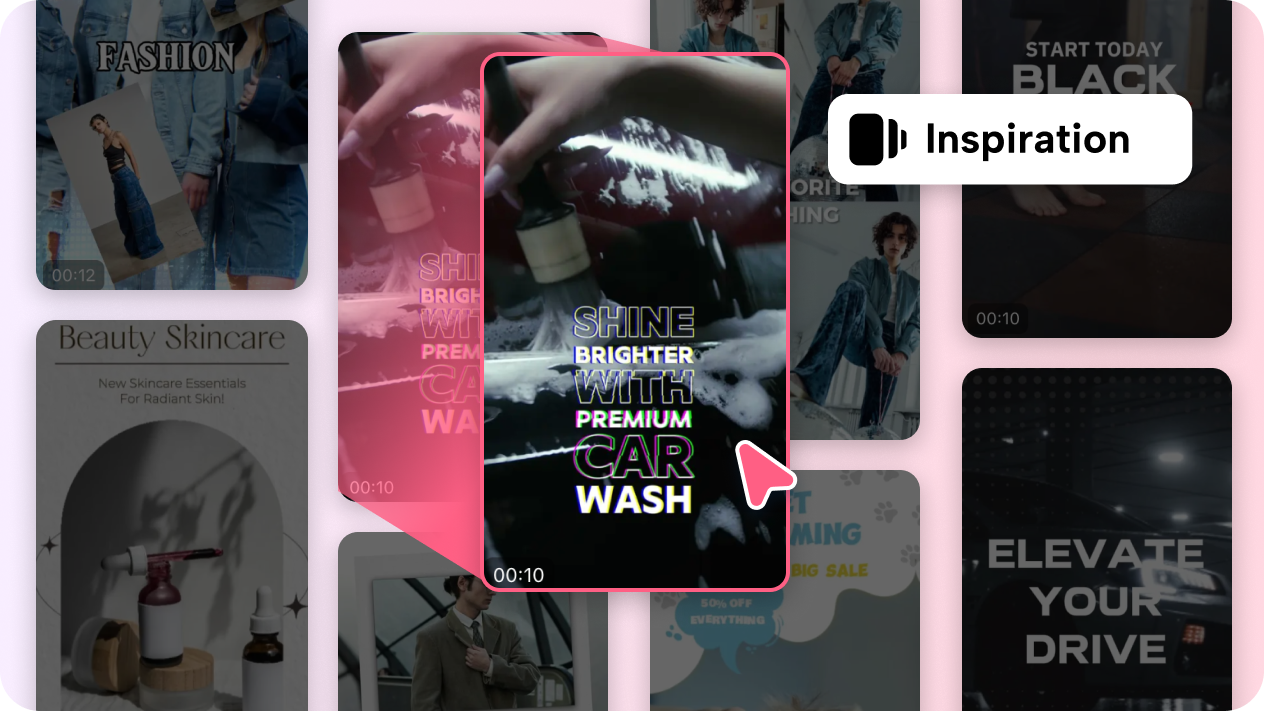 Make advertisements with customizable templates