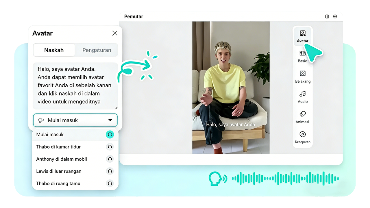 Sesuaikan avatar untuk berbagai platform media sosial